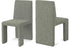 Benson Linen Textured Fabric Dining Chair, Set of 2