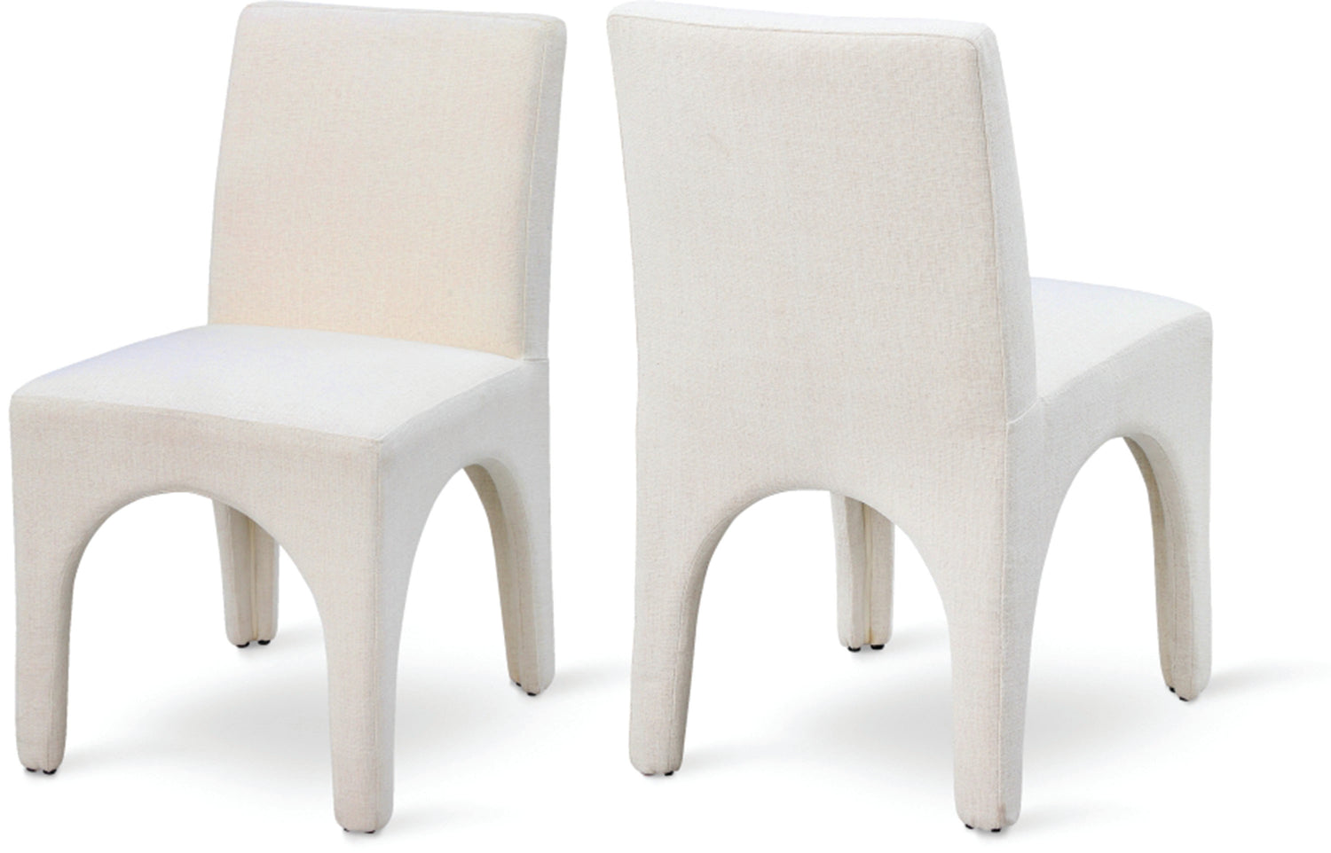 Gramercy Linen Textured Fabric Dining Chair, Set of 2