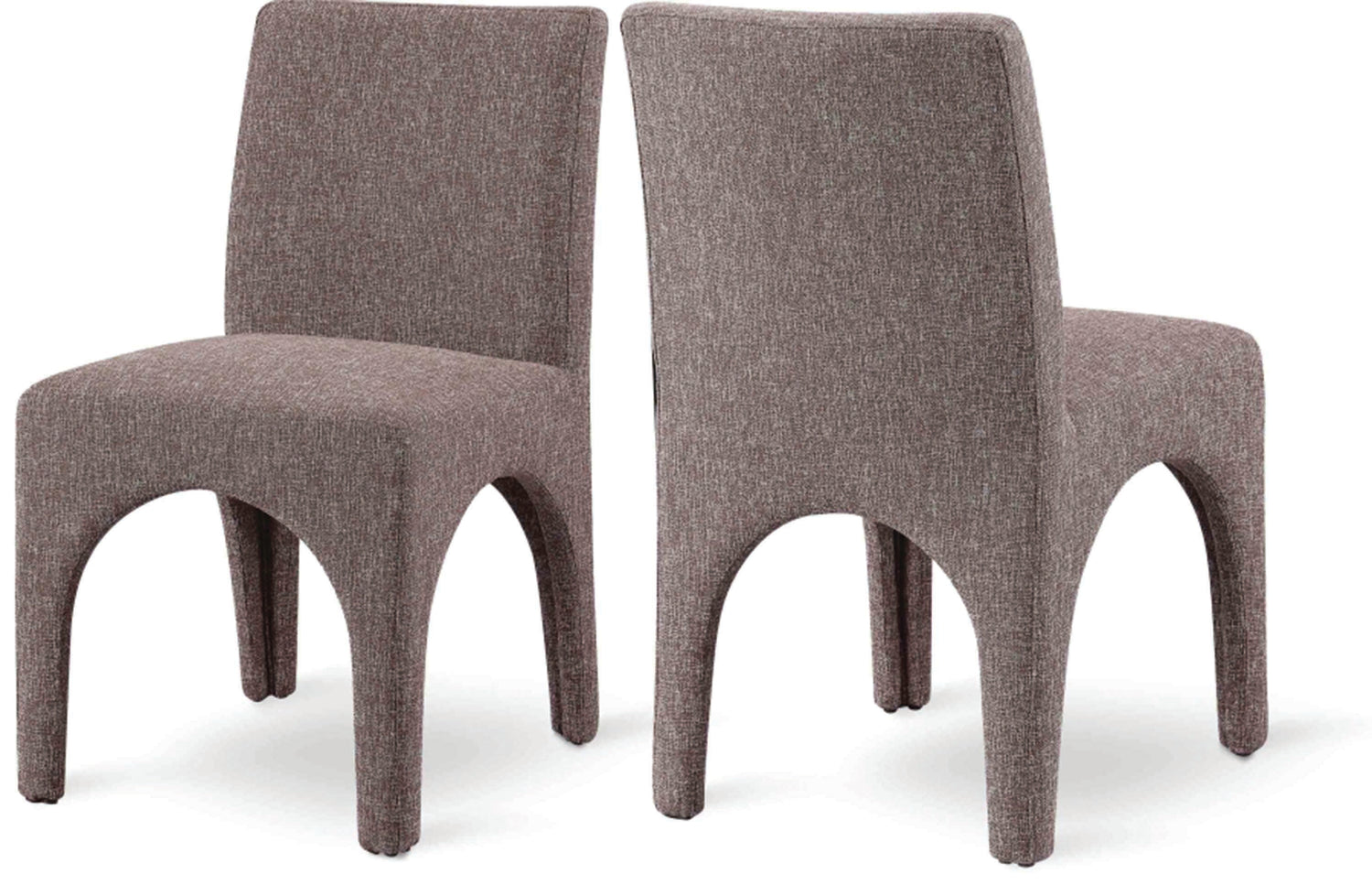 Gramercy Linen Textured Fabric Dining Chair, Set of 2