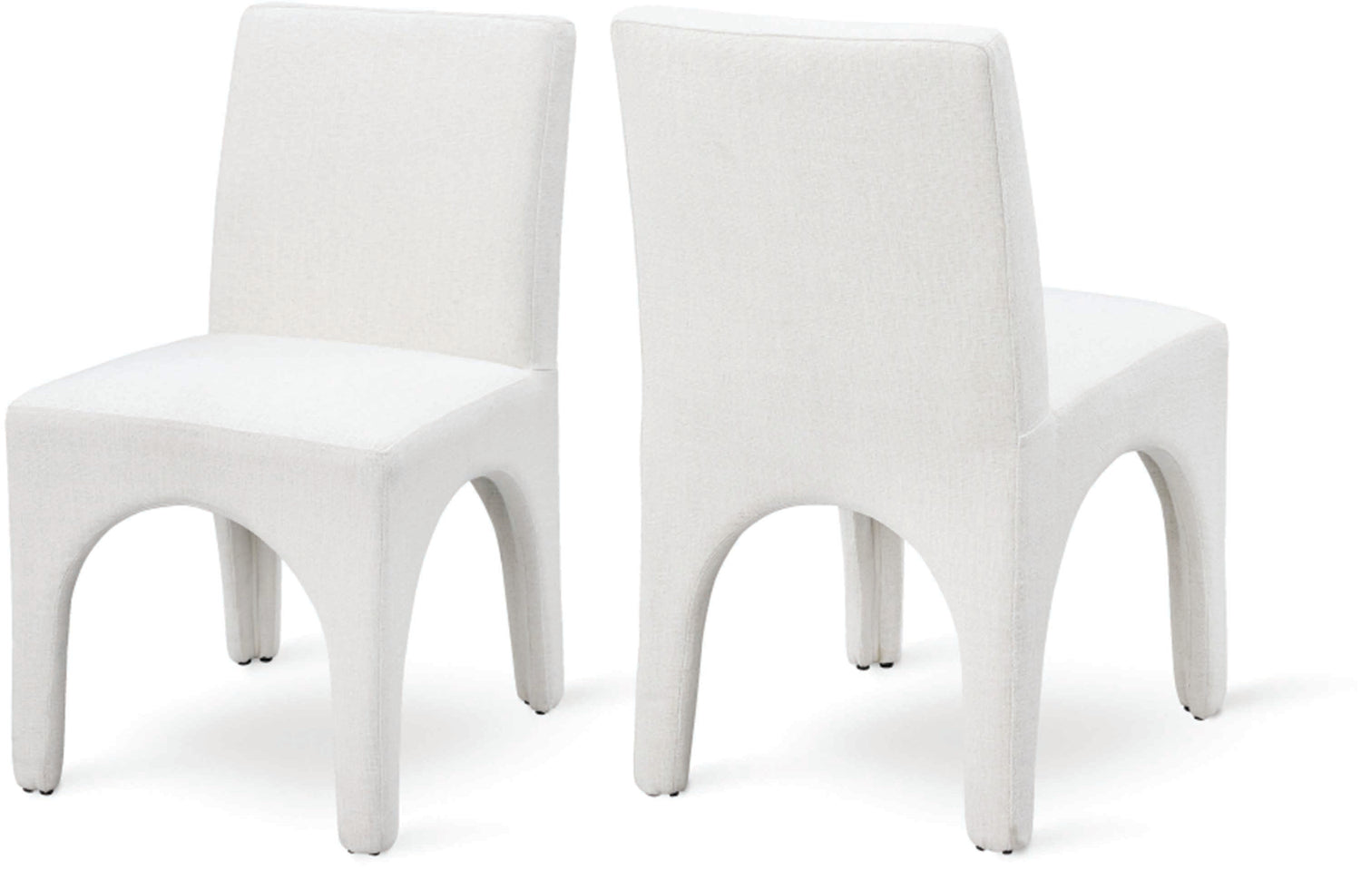 Gramercy Linen Textured Fabric Dining Chair, Set of 2