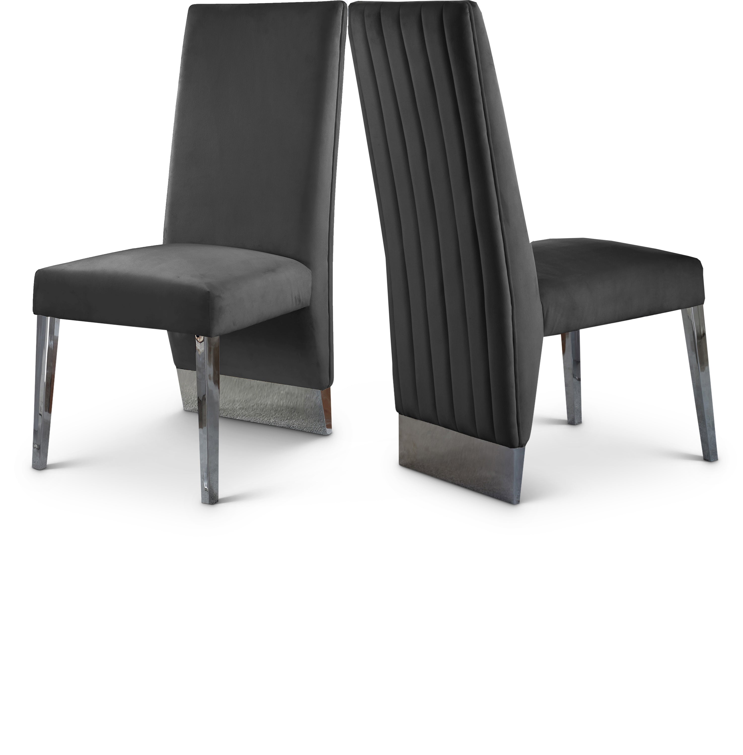 Porsha Velvet Dining Chair, Set of 2