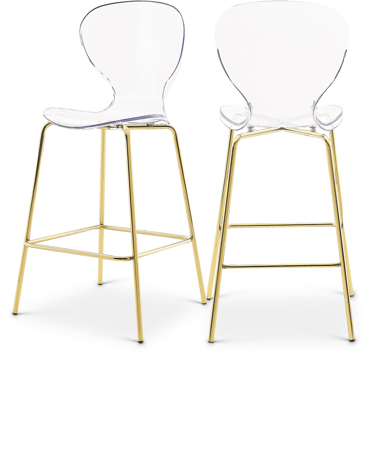 Clarion Metal Stool, Set of 2