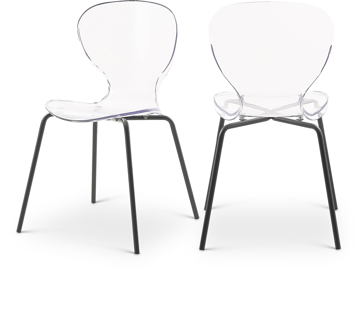 Clarion Matte Dining Chair, Set of 2