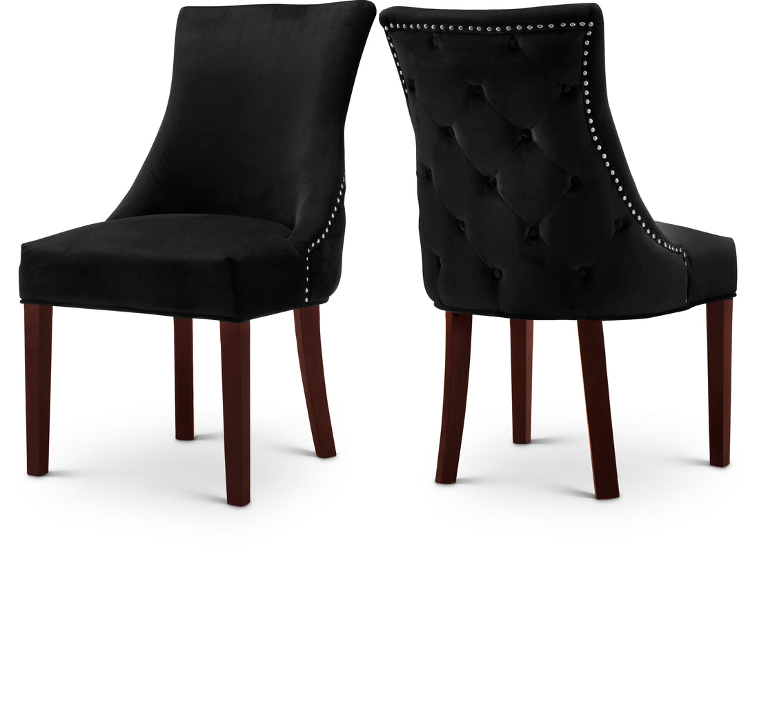 Hannah Velvet Dining Chair, Set of 2