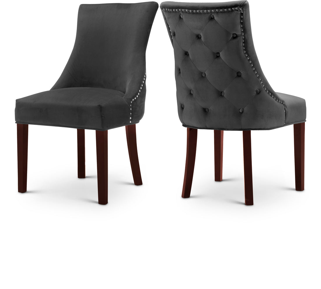 Hannah Velvet Dining Chair, Set of 2