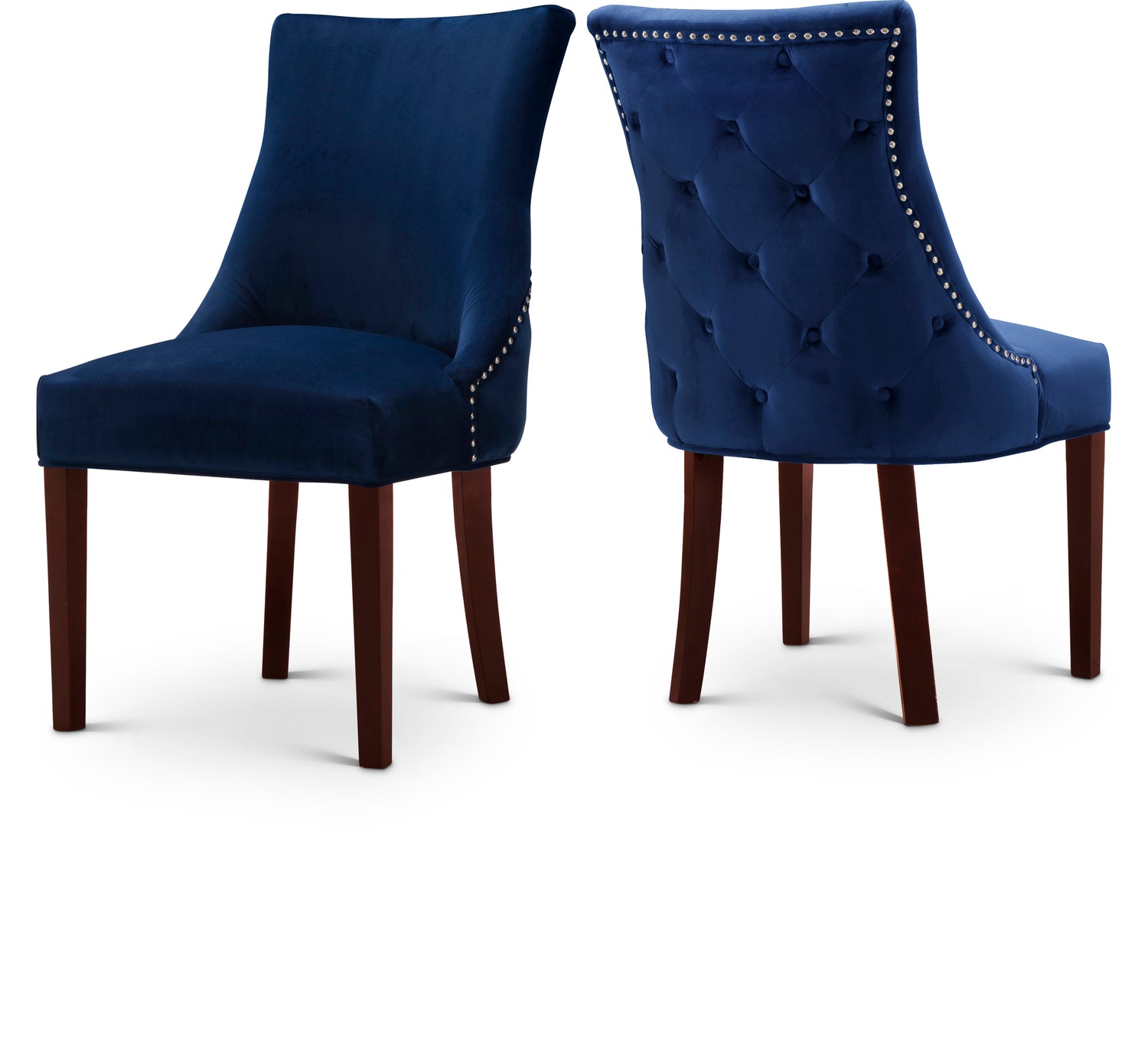 Hannah Velvet Dining Chair, Set of 2