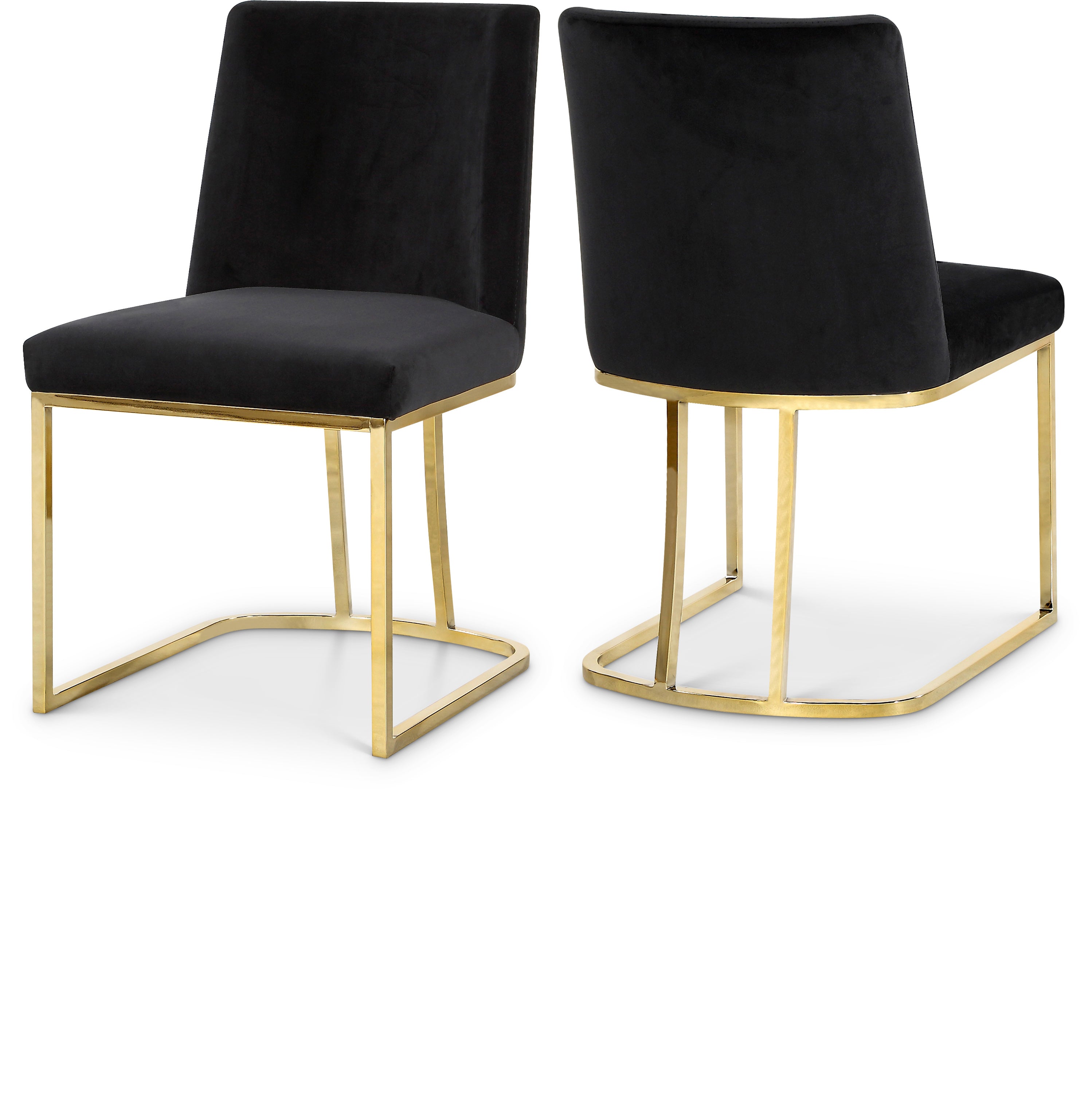 Heidi Velvet Dining Chair, Set of 2