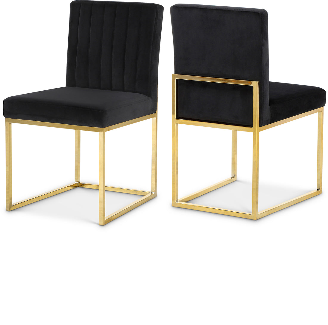 Giselle Velvet Dining Chair, Set of 2