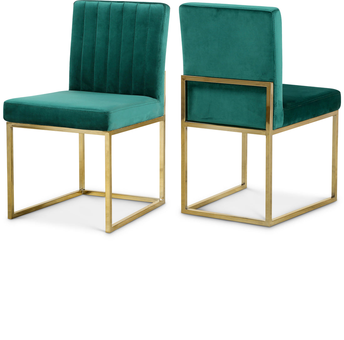 Giselle Velvet Dining Chair, Set of 2