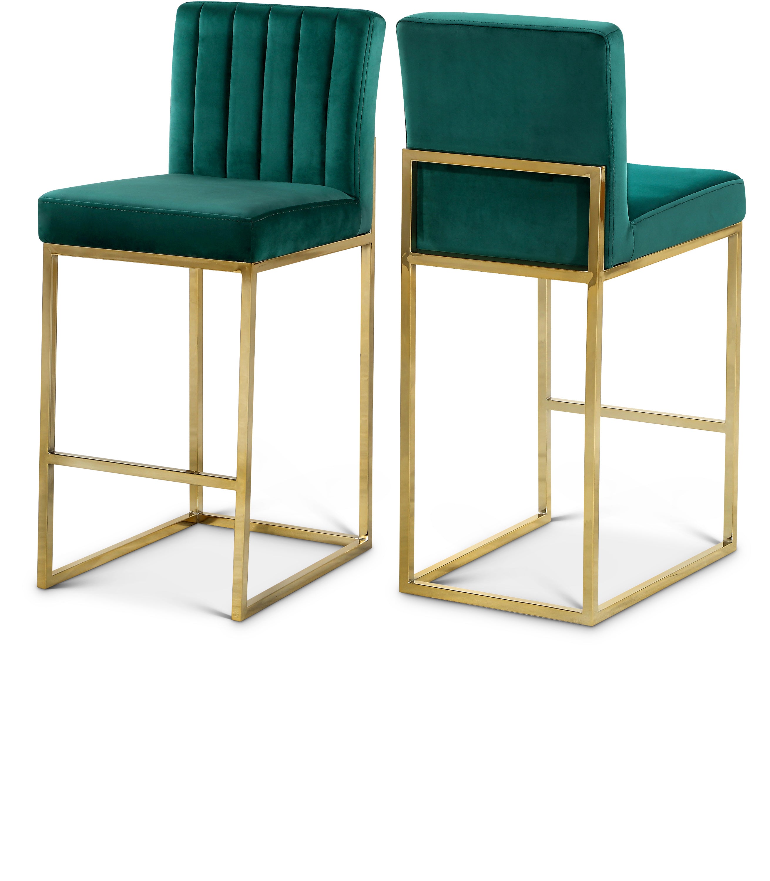 Giselle Velvet Stool