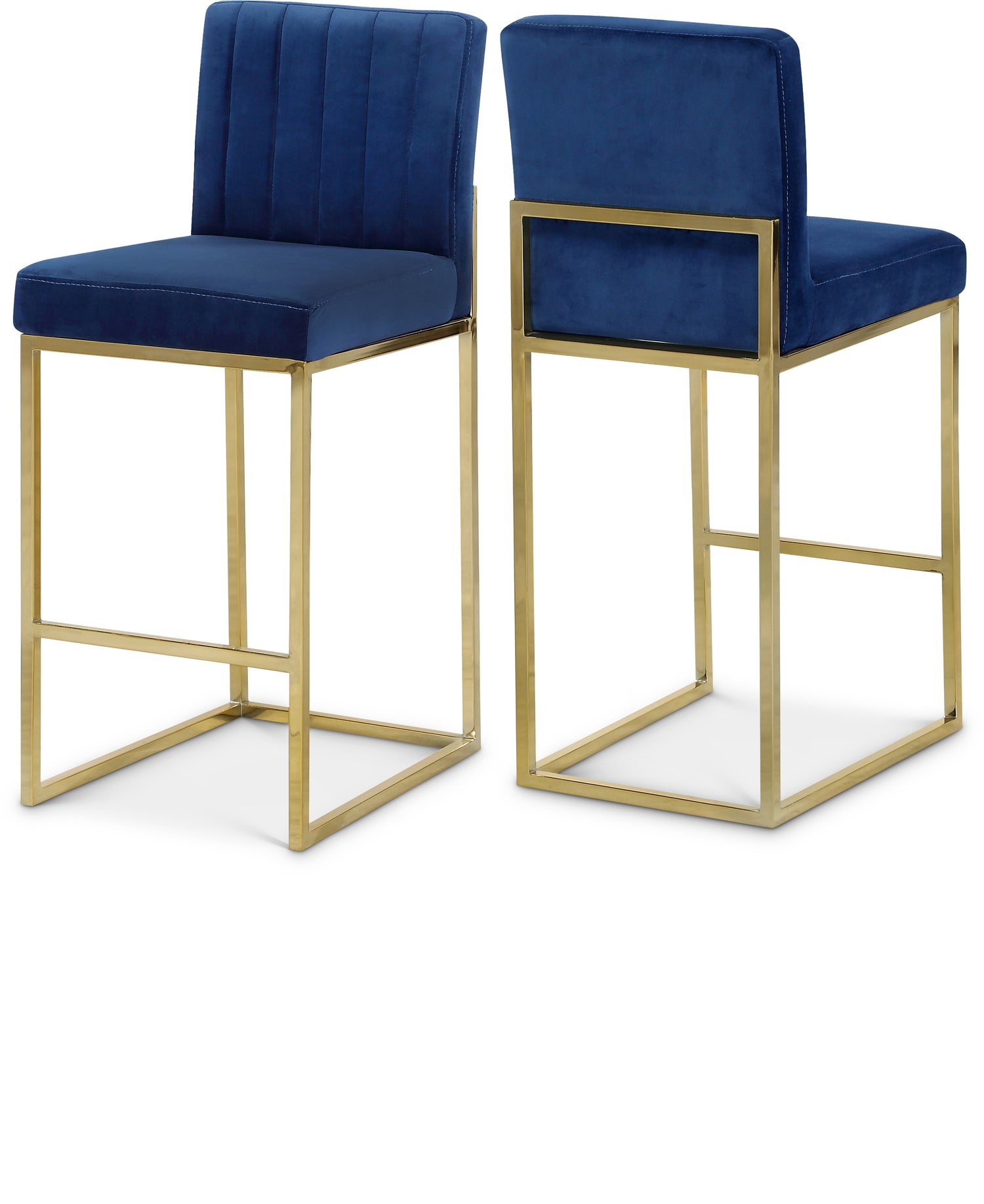 Giselle Velvet Stool