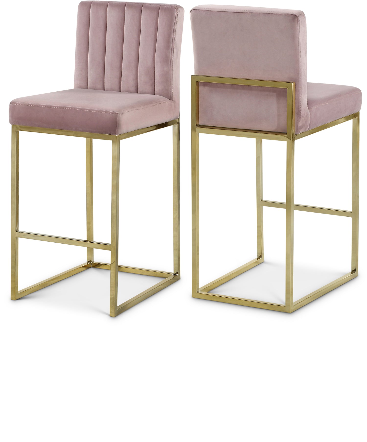 Giselle Velvet Stool