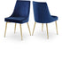 Karina Velvet Dining Chair, Set of 2