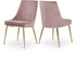 Karina Velvet Dining Chair, Set of 2