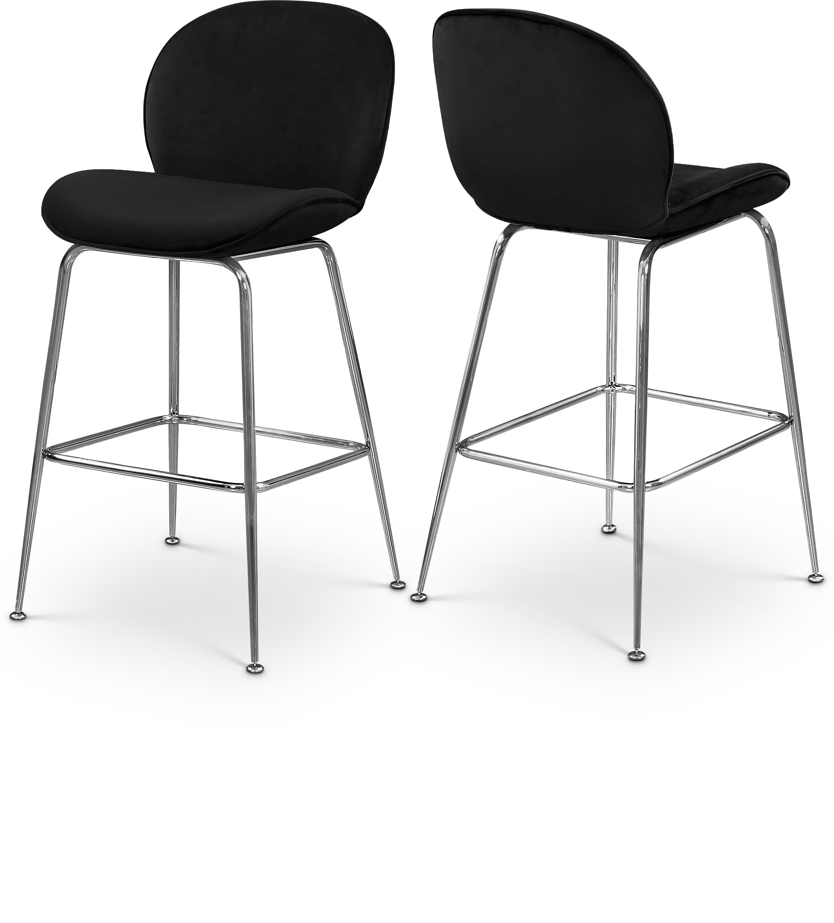 Paris Velvet Stool, Set of 2