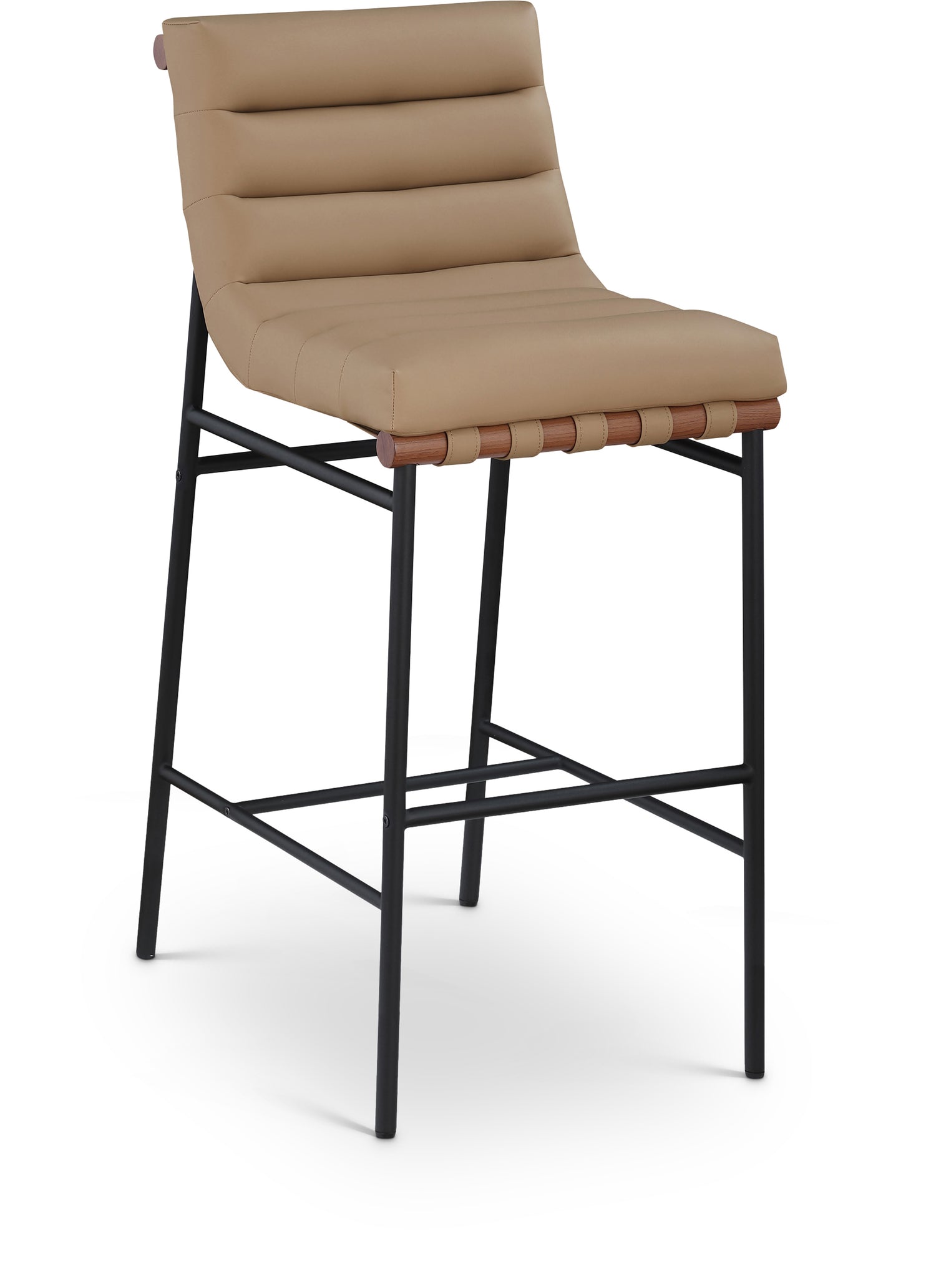 Burke Vegan Leather Bar Stool