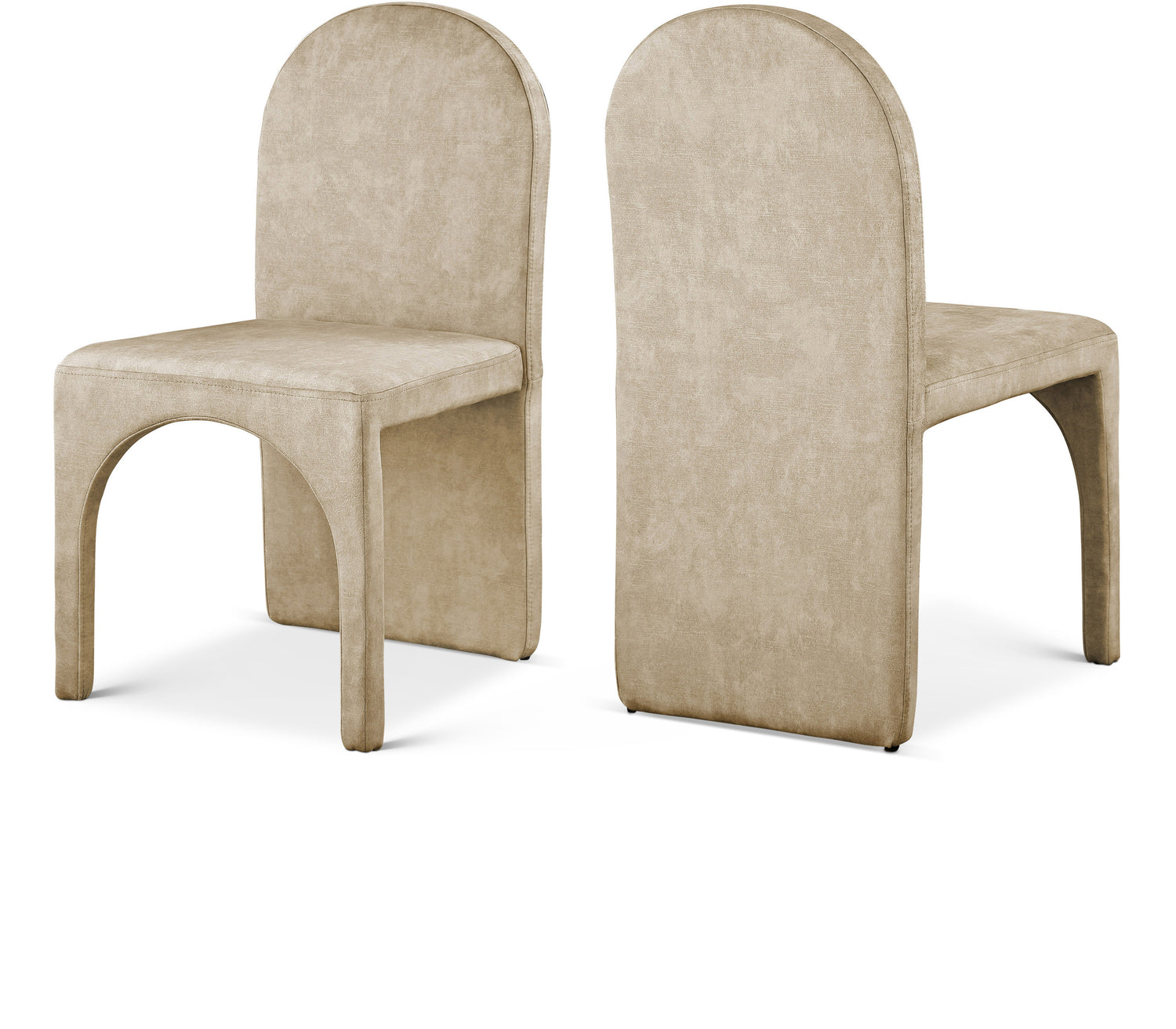 Summer Velvet Dining Side Chair, Set of 2