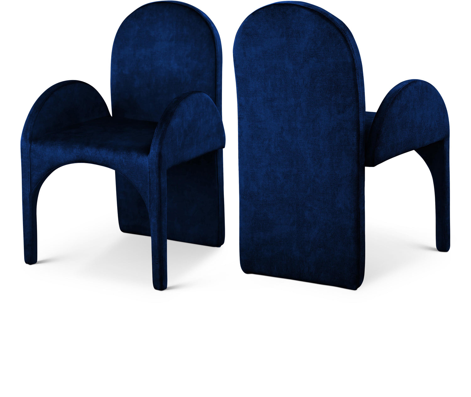 Summer Velvet Dining Arm Chair, Set of 2