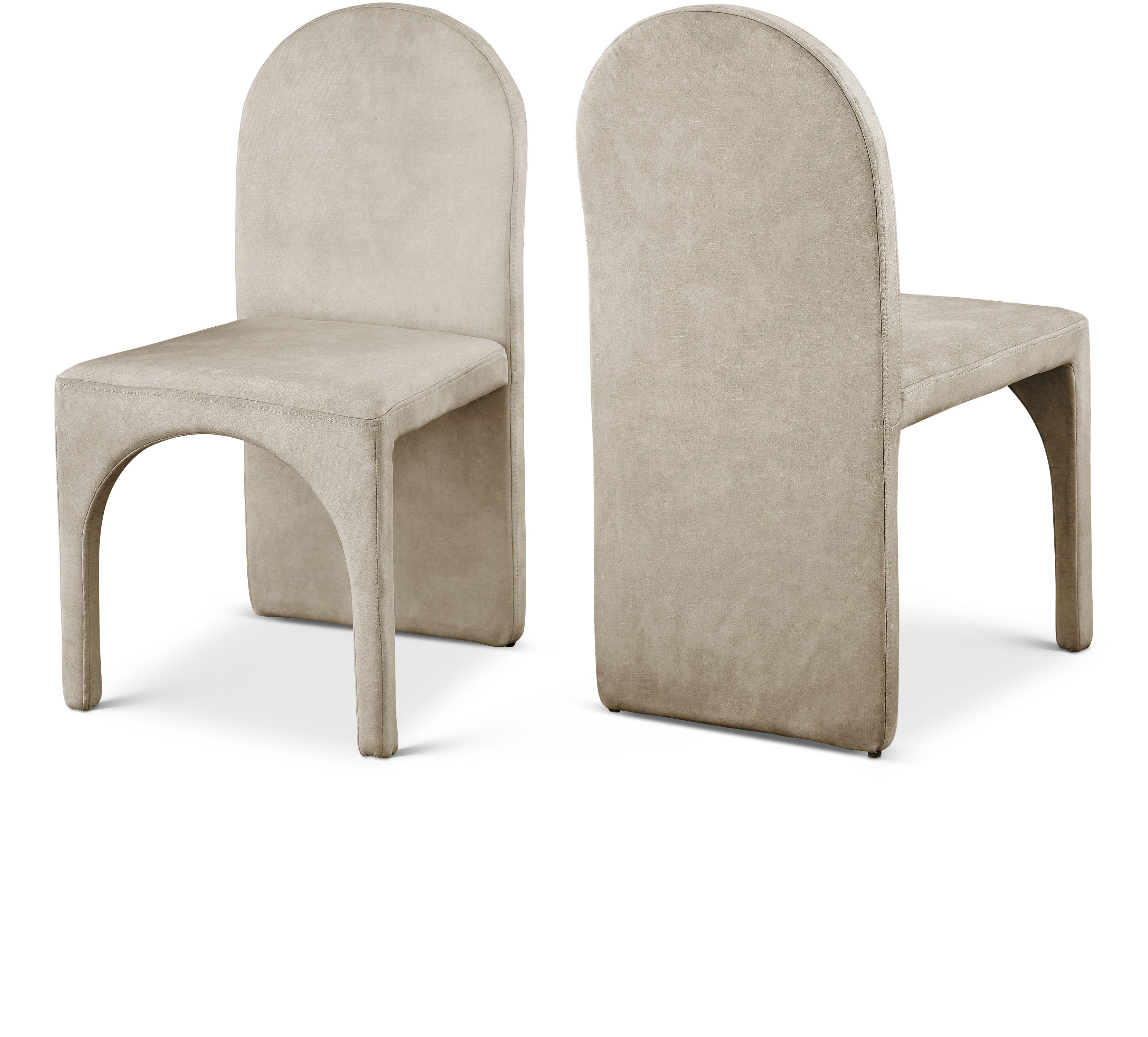 Summer Velvet Dining Side Chair, Set of 2