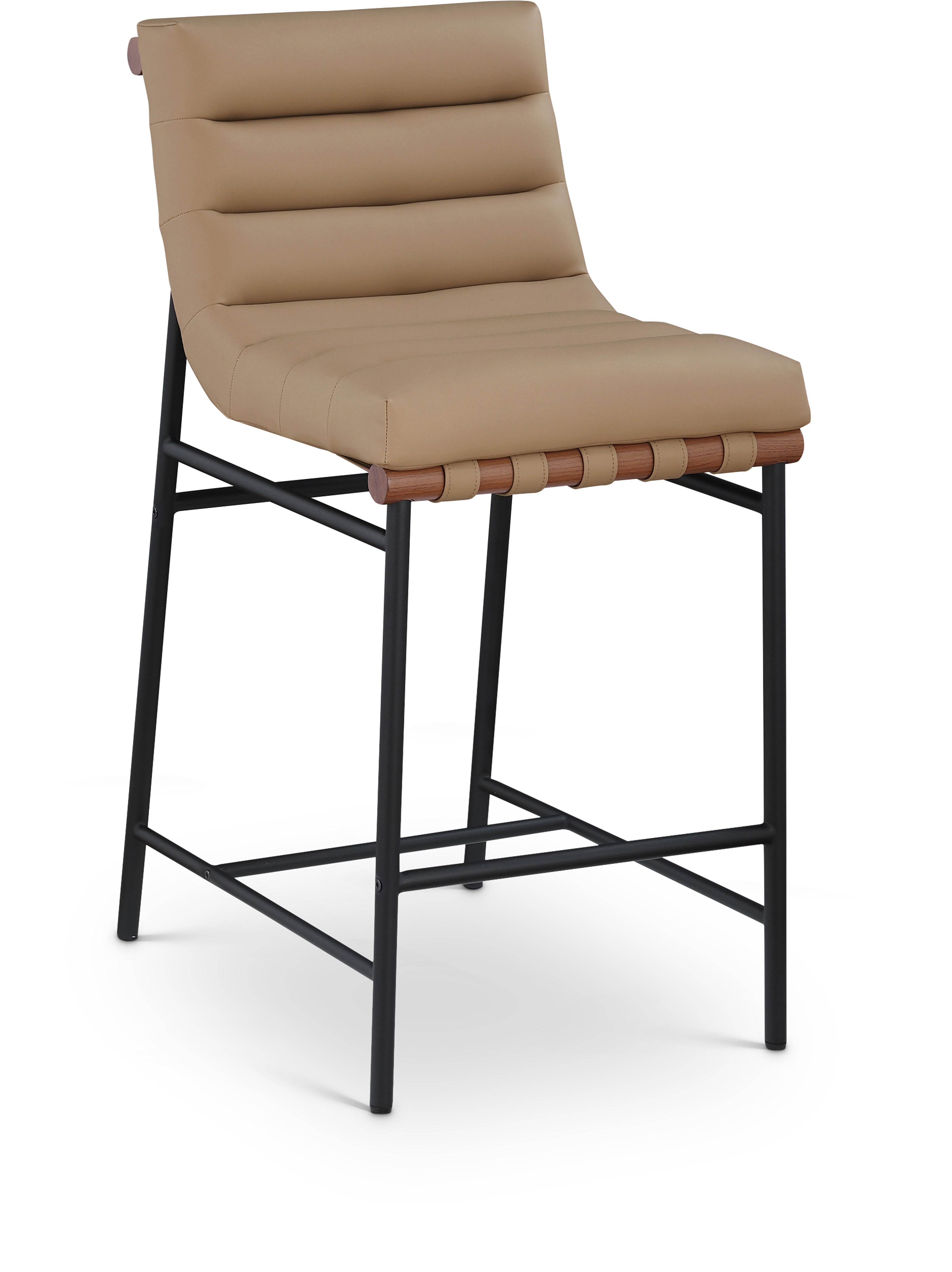 Burke Vegan Leather Counter Stool