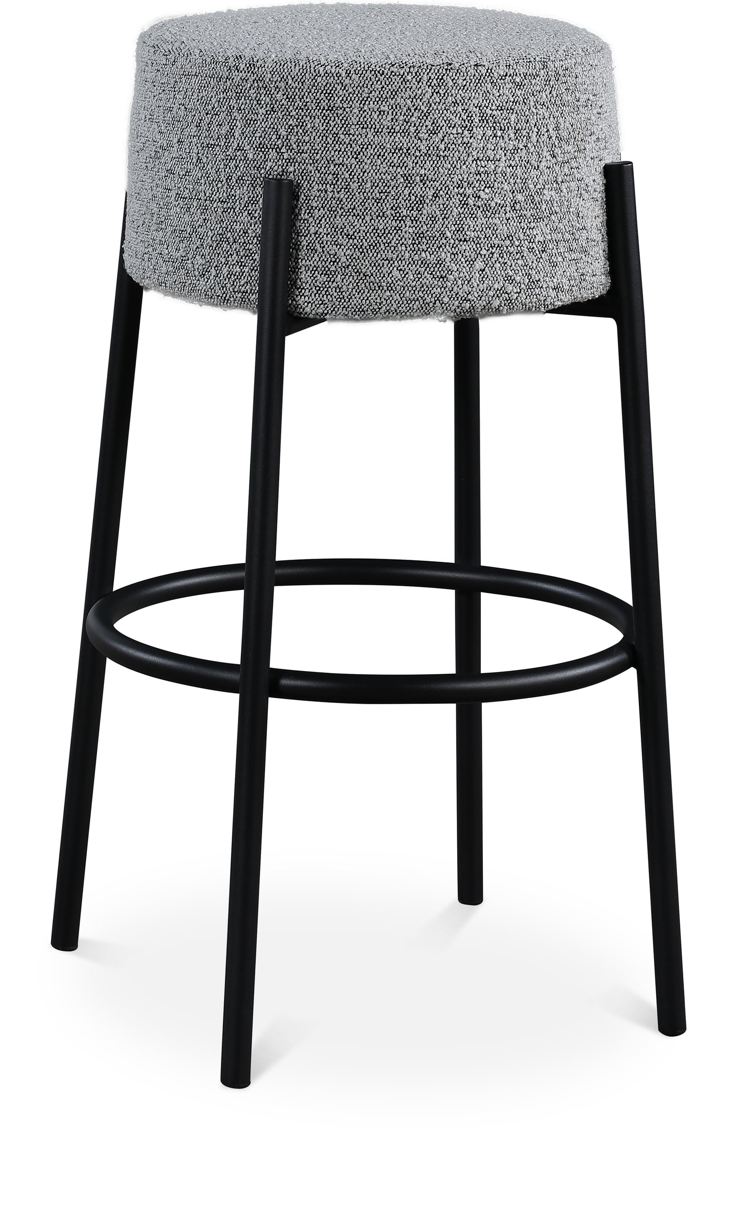 Avalon Boucle Fabric Bar Stool