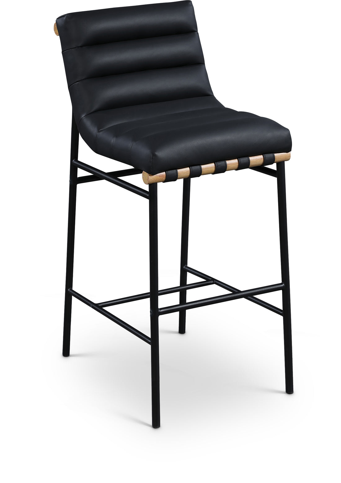 Burke Vegan Leather Bar Stool