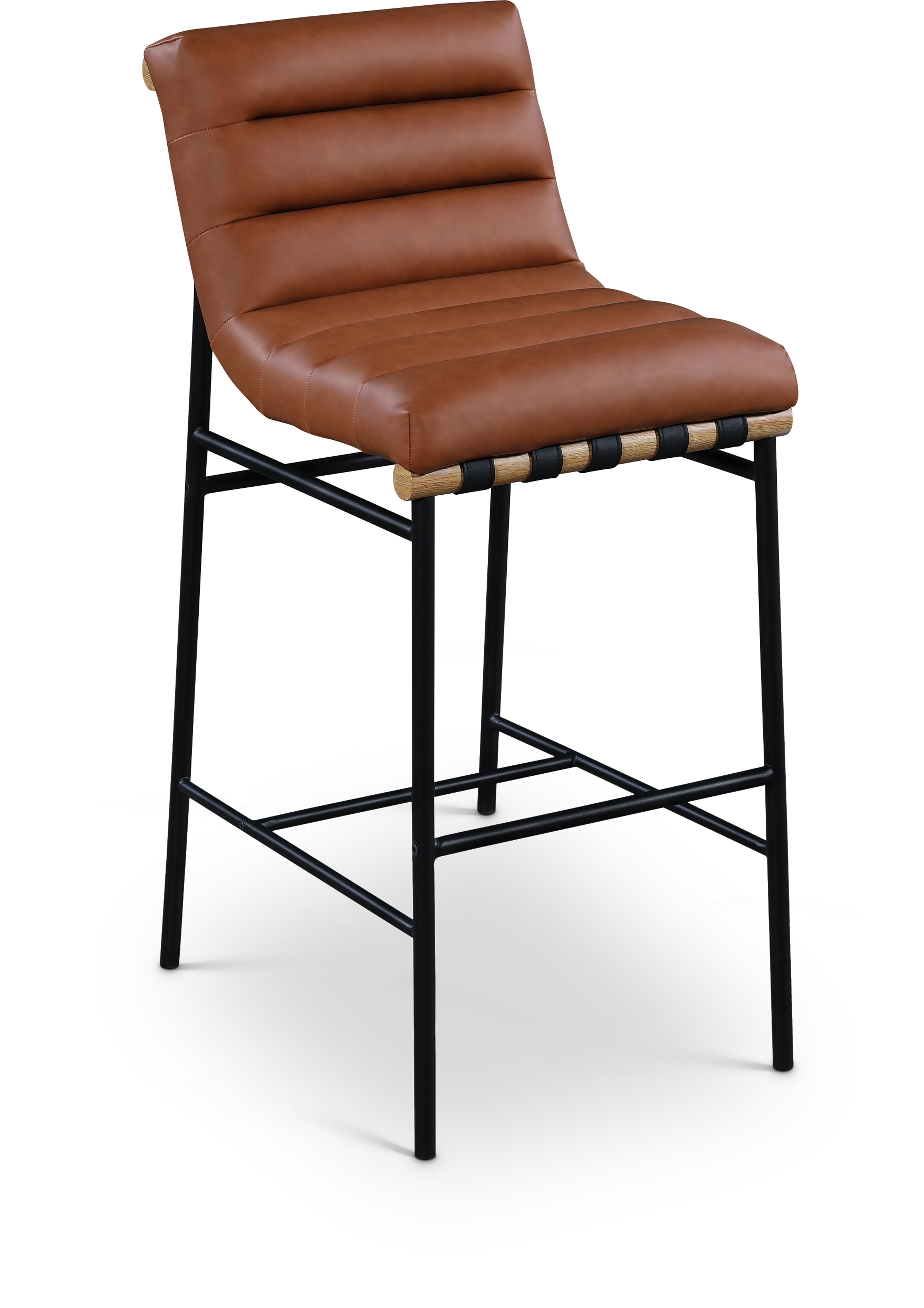 Burke Vegan Leather Bar Stool