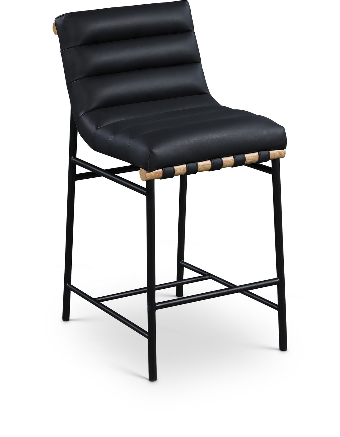 Burke Vegan Leather Counter Stool