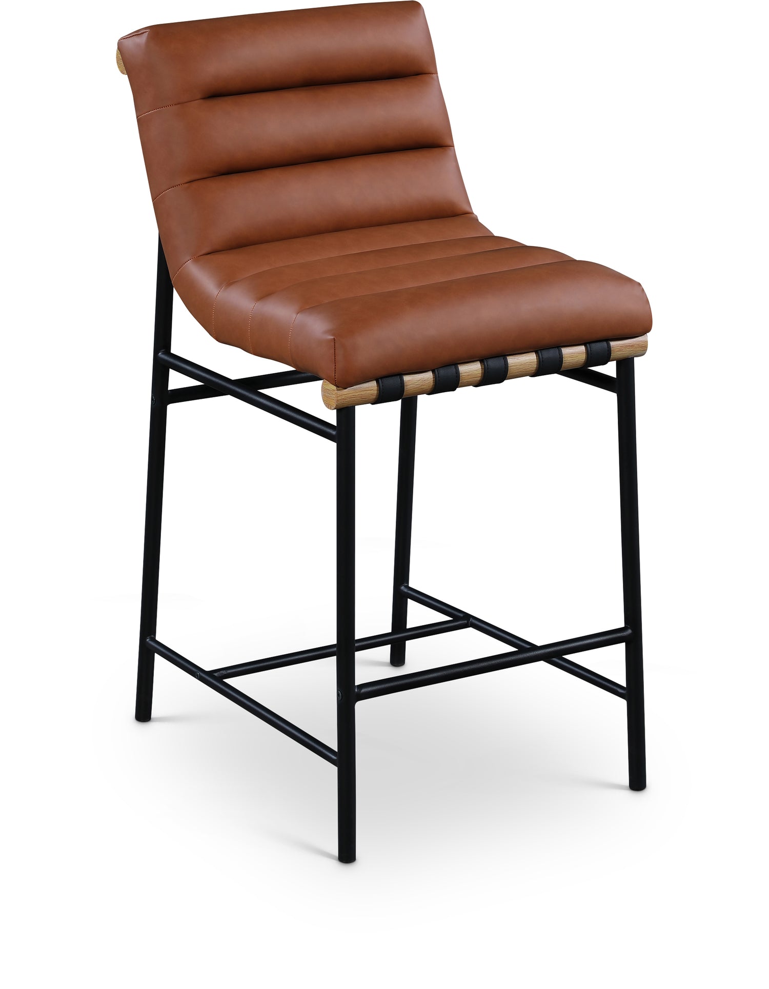 Burke Vegan Leather Counter Stool