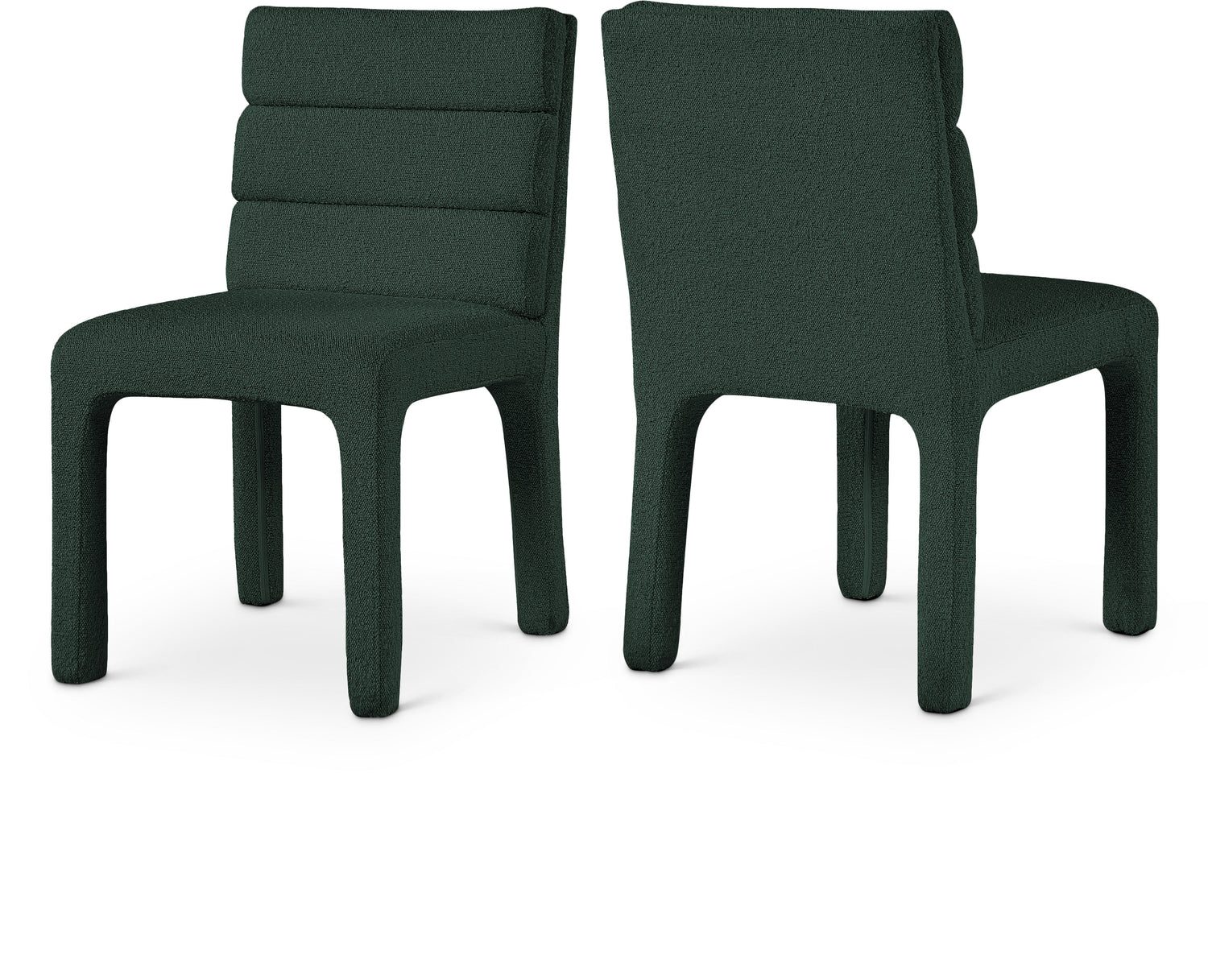 Kai Boucle Fabric Dining Chair, Set of 2