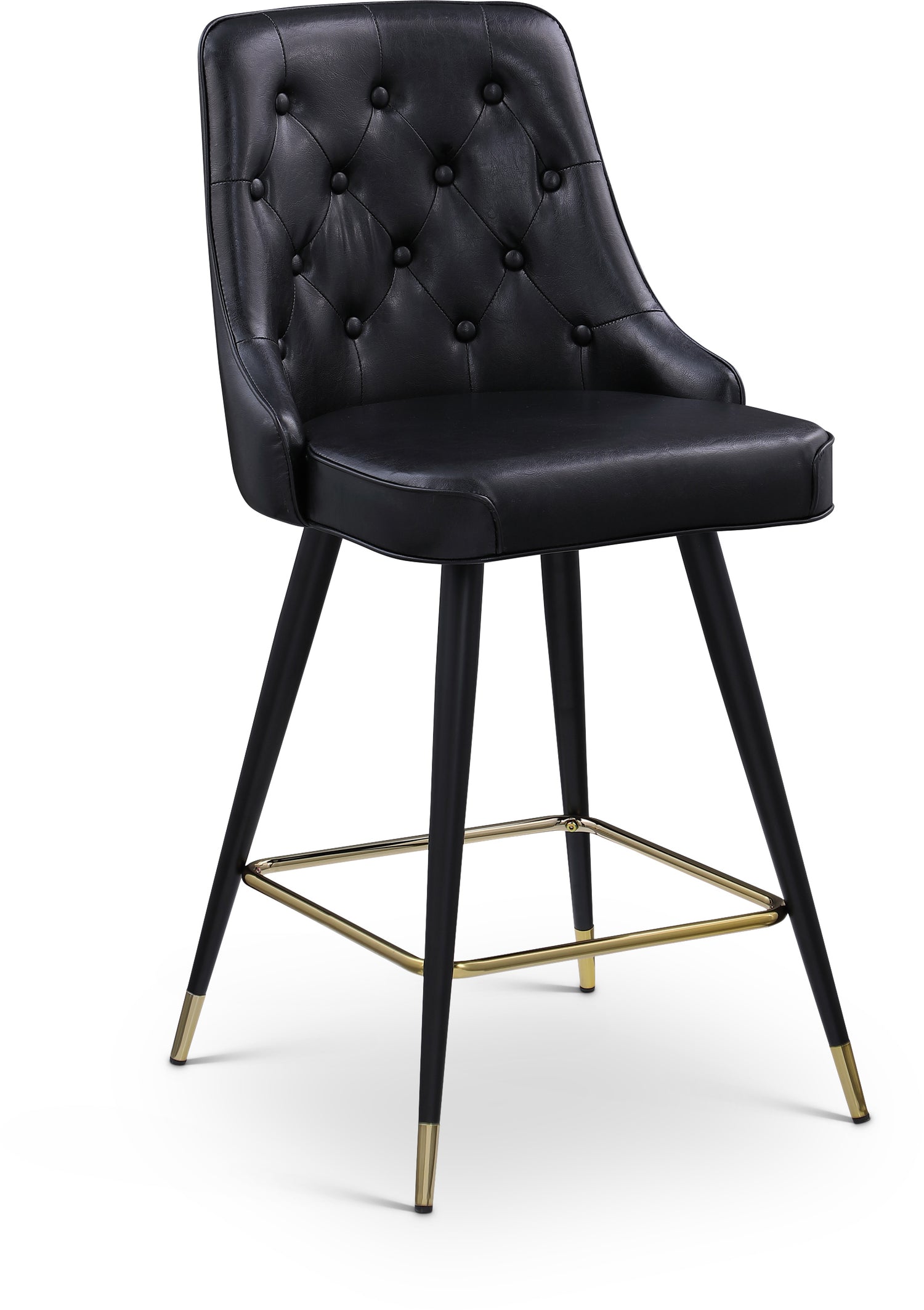 Portnoy Vegan Leather Counter/Bar Stool, Set of 2