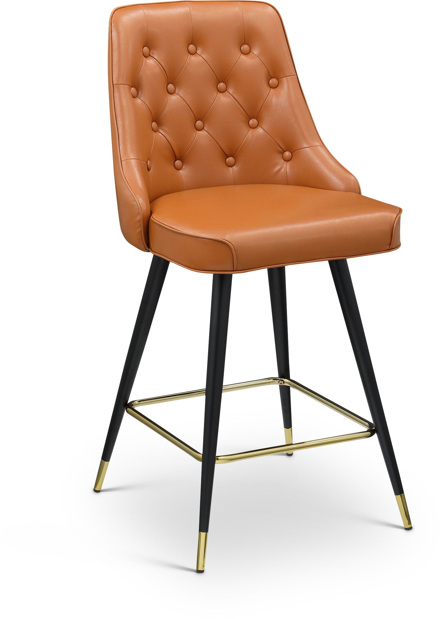 Portnoy Vegan Leather Counter/Bar Stool, Set of 2