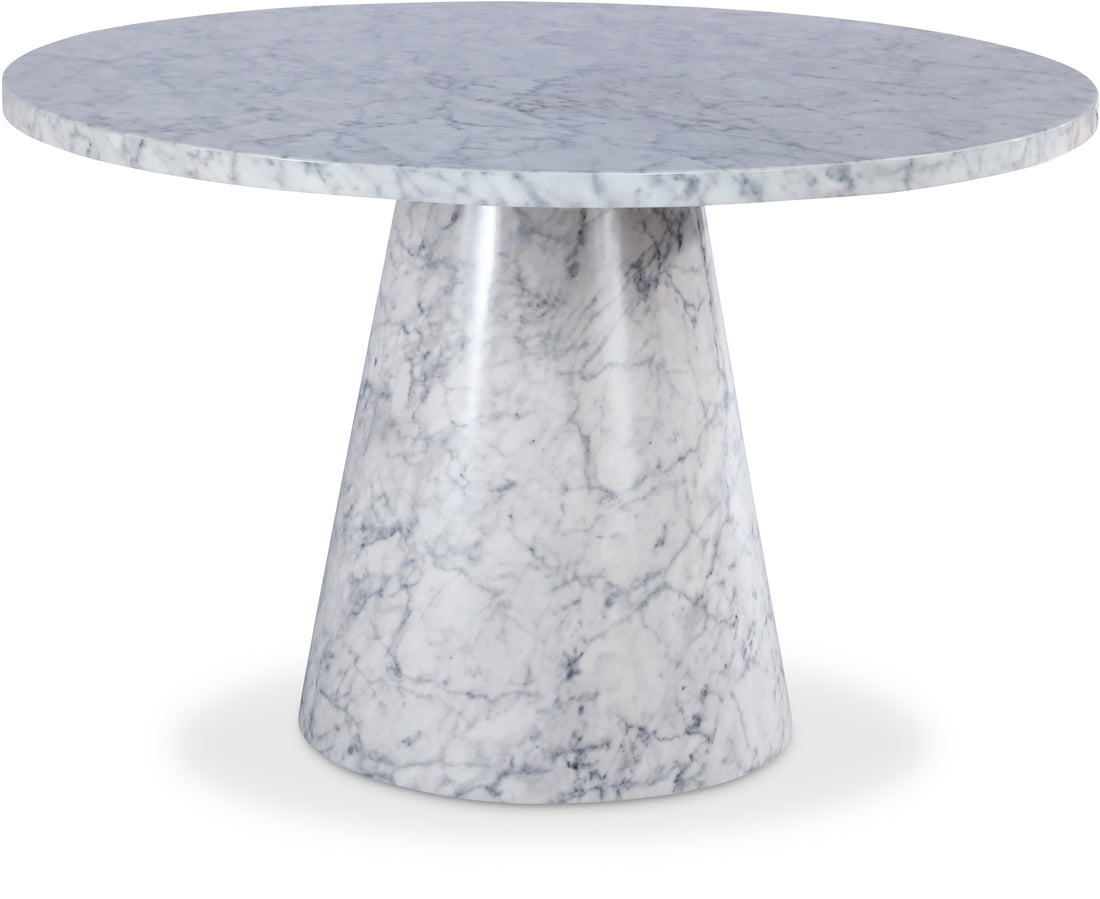 Omni Faux Marble Dining Table