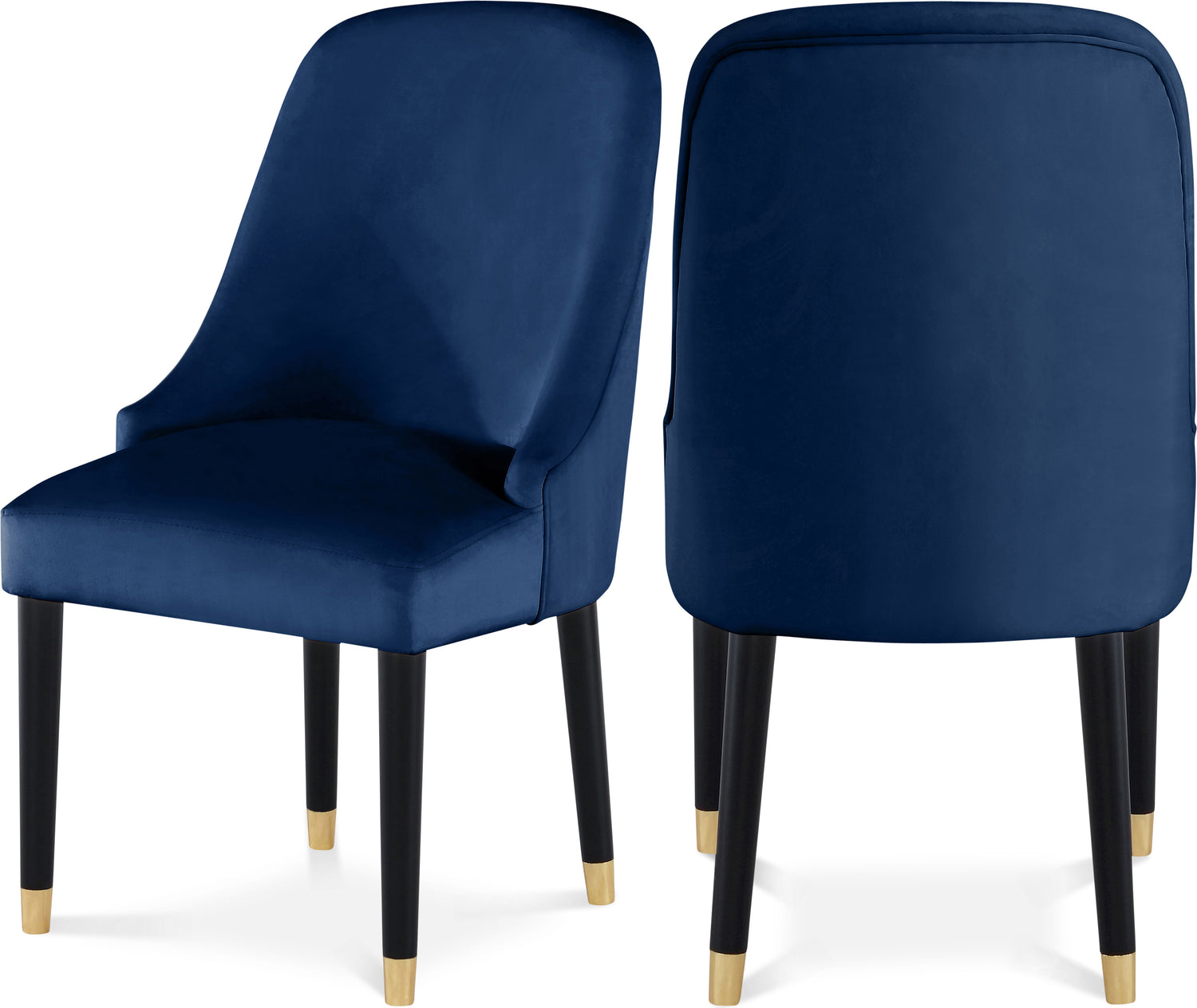 Omni Velvet Dining Chair, Set of 2