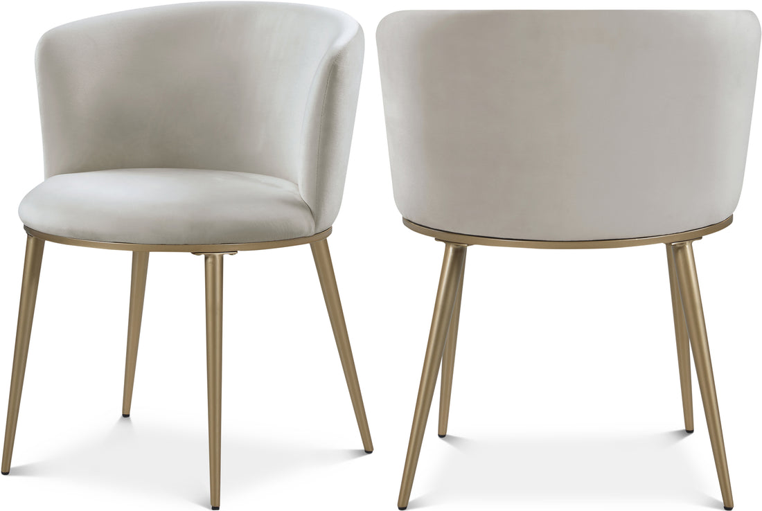 Skylar Velvet Dining Chair, Set of 2