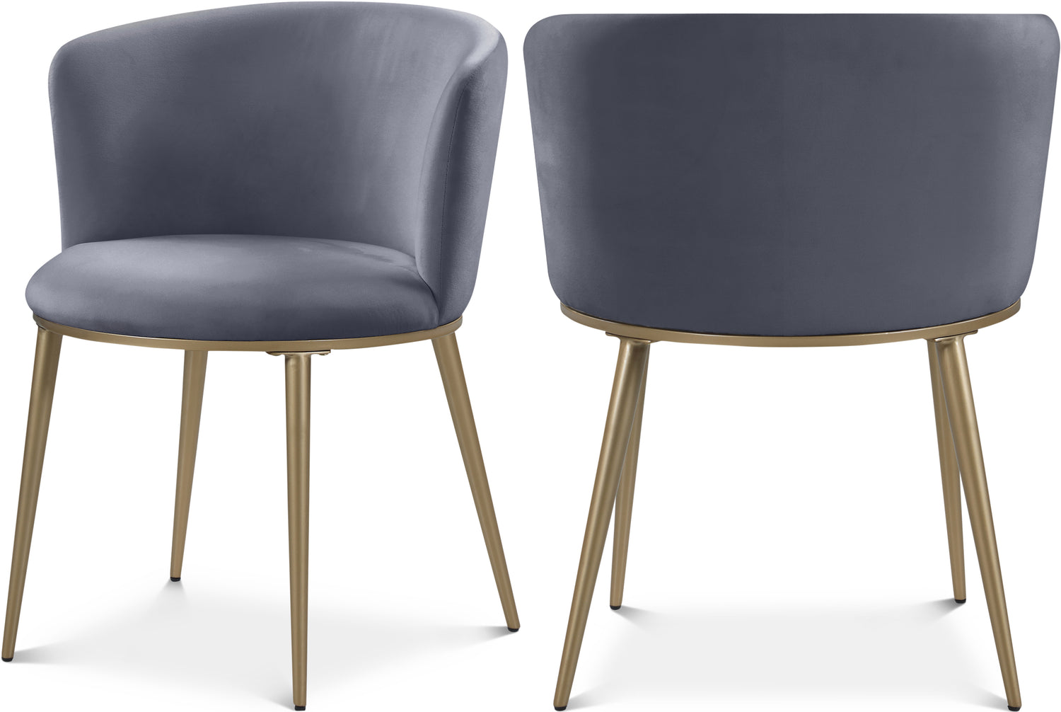 Skylar Velvet Dining Chair, Set of 2