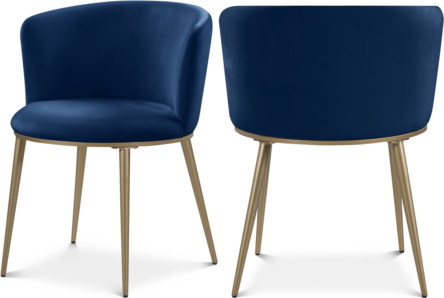 Skylar Velvet Dining Chair, Set of 2