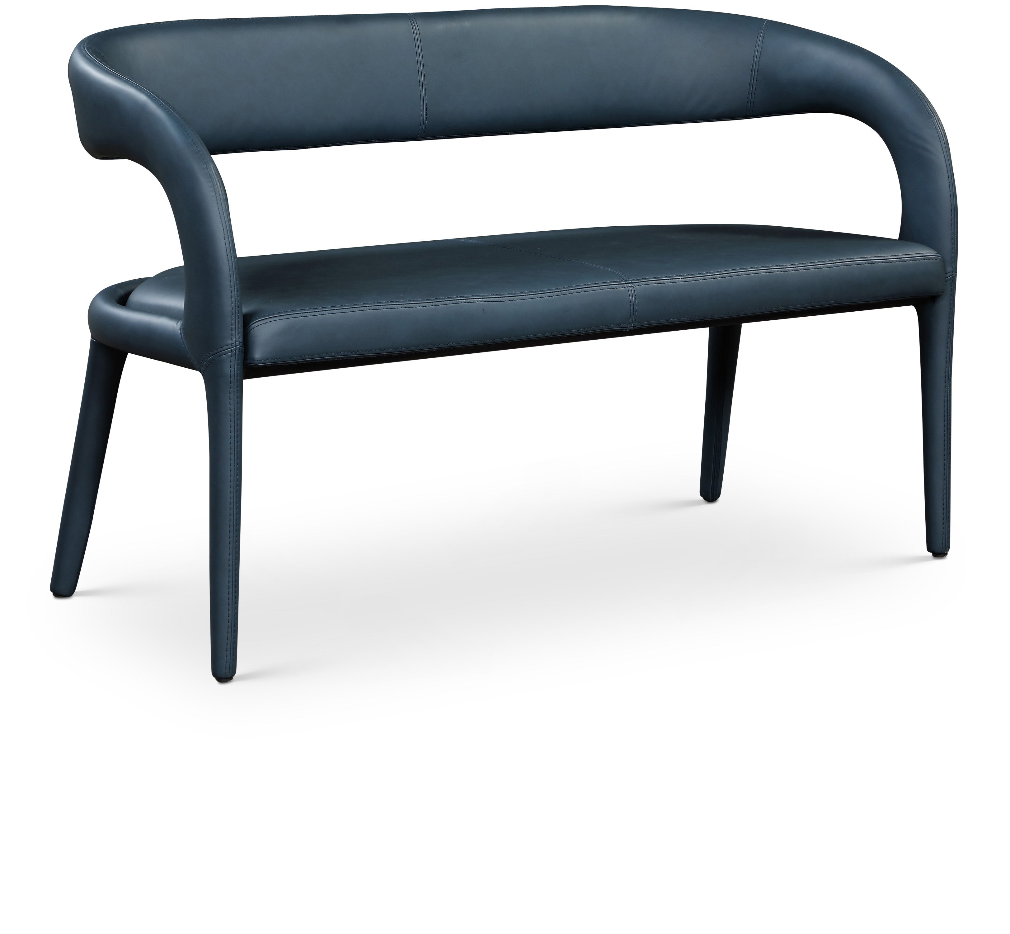 Sylvester-Vegan-Leather-Bench