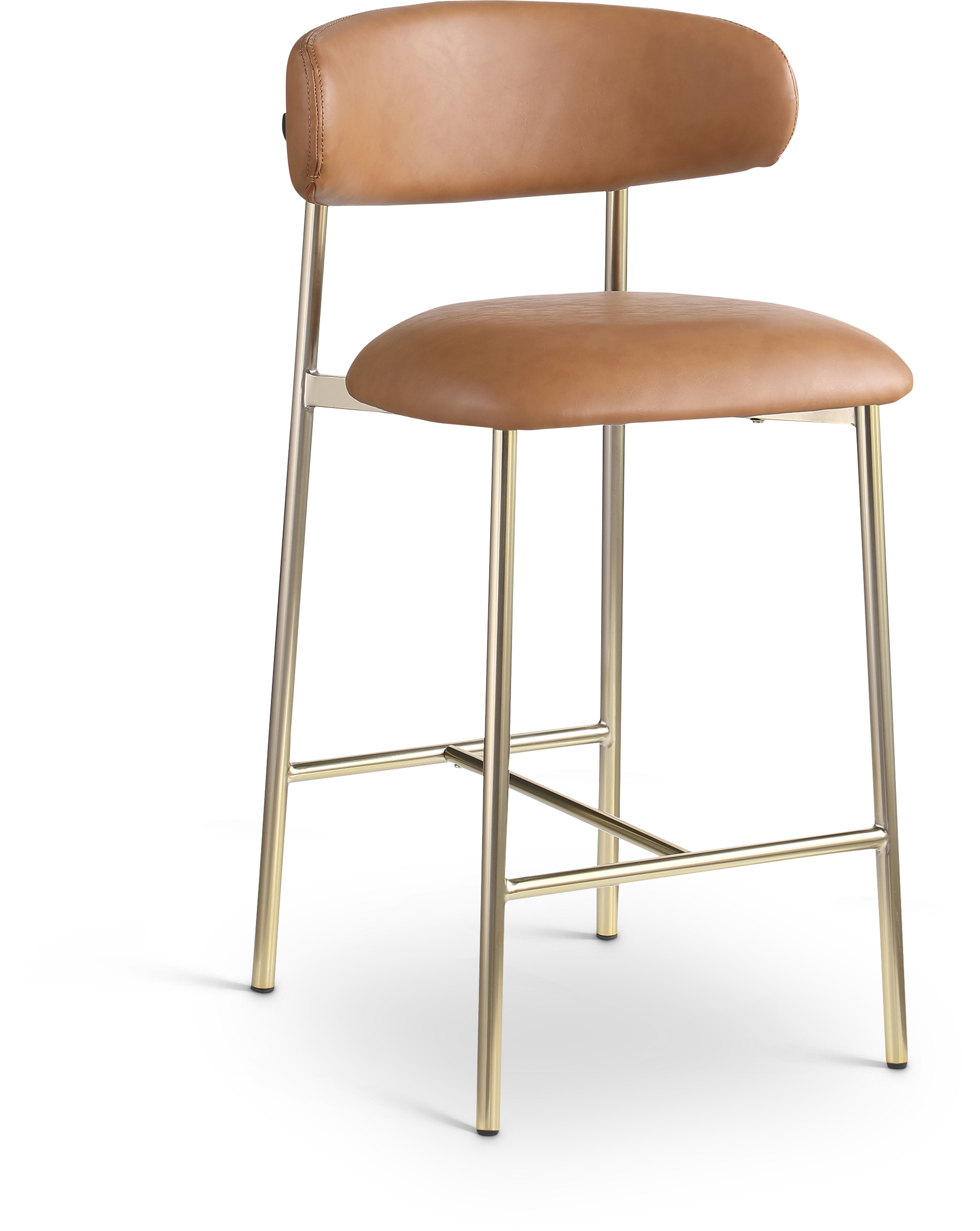 Lupita Vegan Leather Counter Stool, Set of 2