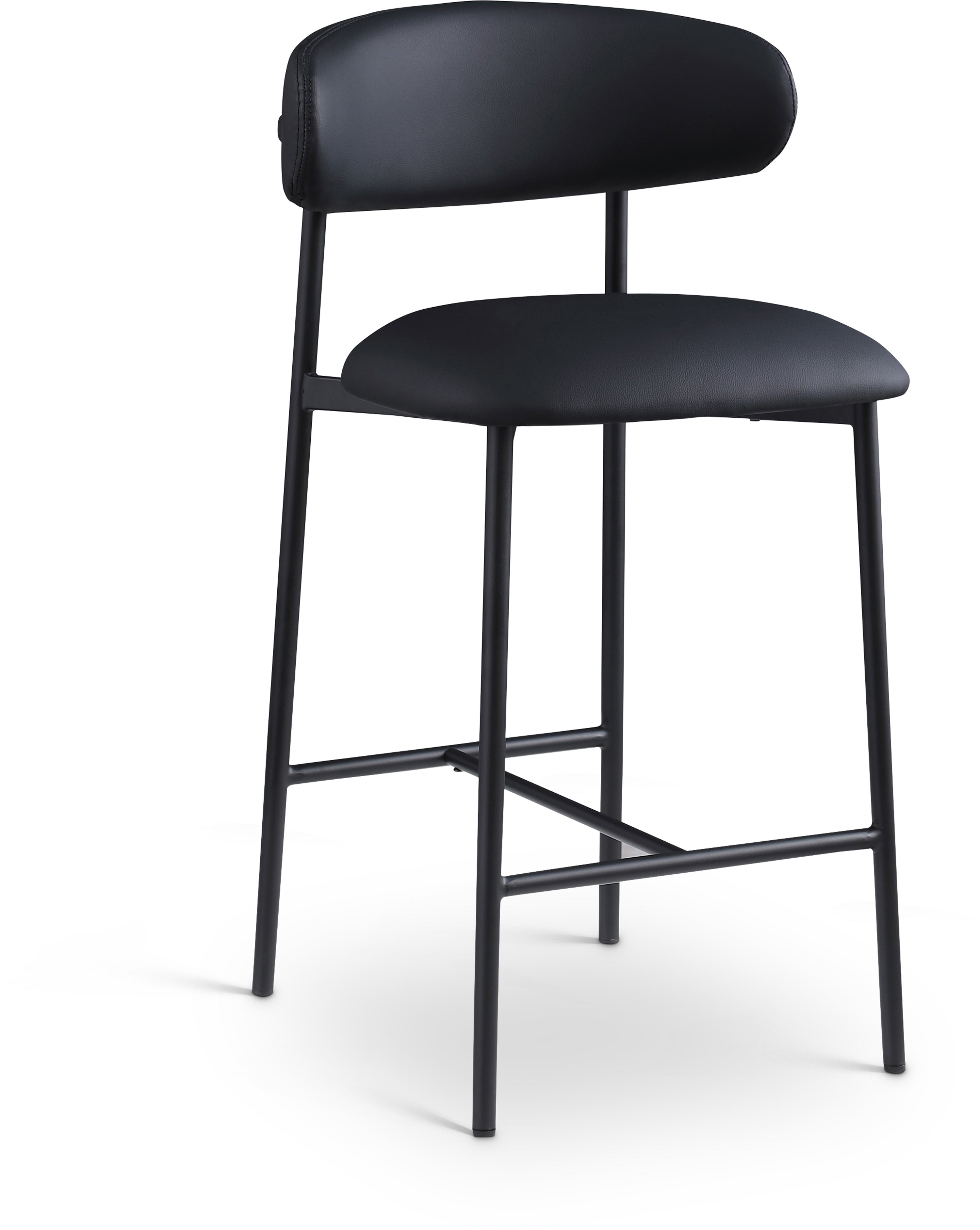 Lupita Vegan Leather Counter Stool, Set of 2