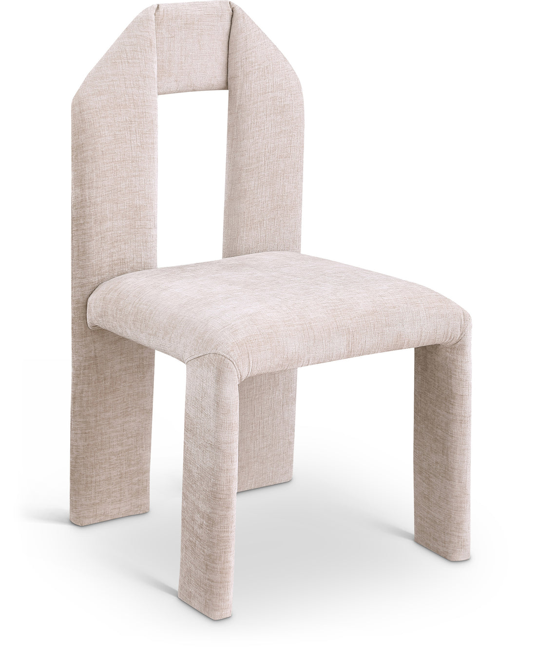 Bennett Chenille Fabric Dining Chair, Set of 2