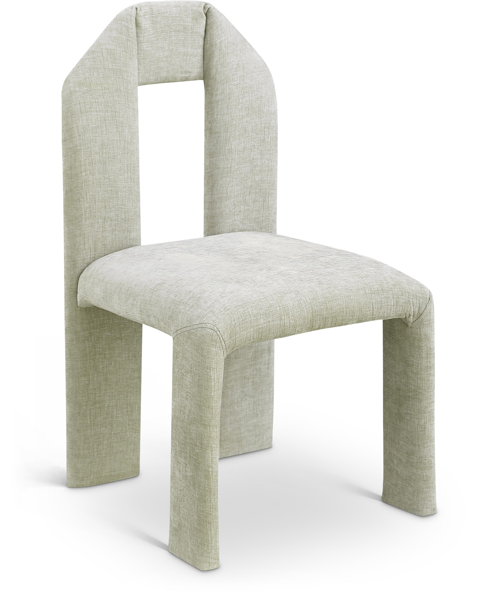 Bennett Chenille Fabric Dining Chair, Set of 2