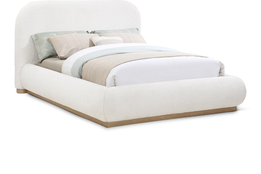 Vaughn Cream Queen Bed