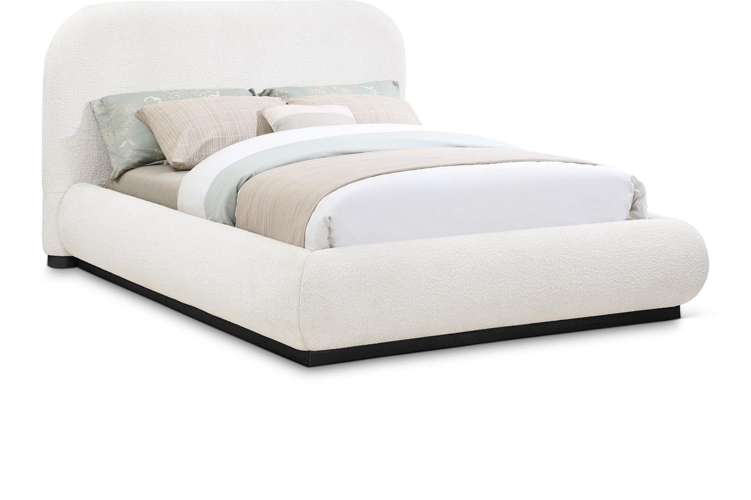 Vaughn Cream Queen Bed