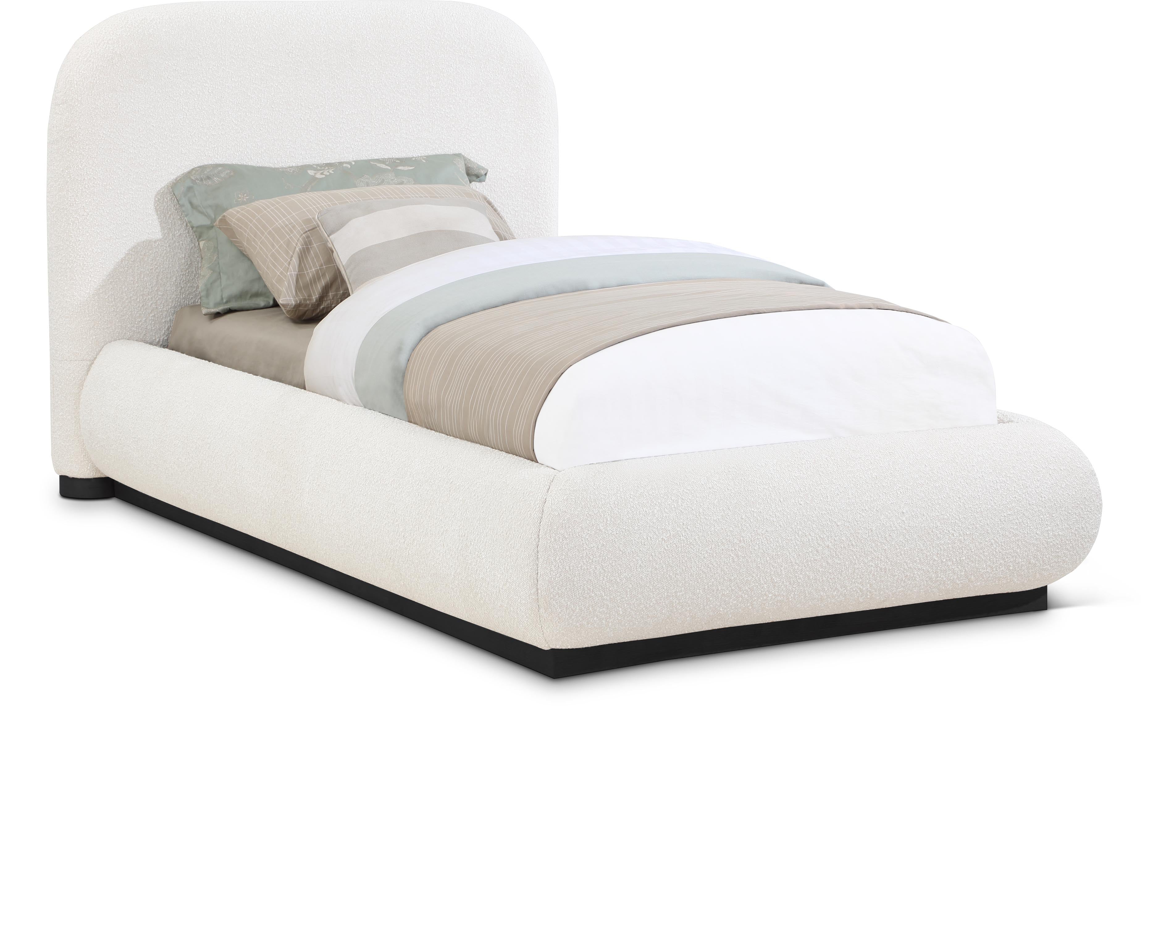 Vaughn Cream Twin Bed