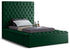 Bliss Green Velvet Twin Bed (3 Boxes)