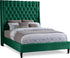 Fritz Green Velvet King Bed