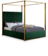 Jones Green Velvet King Bed