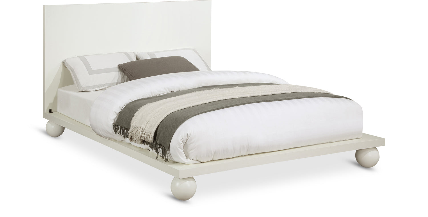 Kent Cream Queen Bed (3 Boxes)