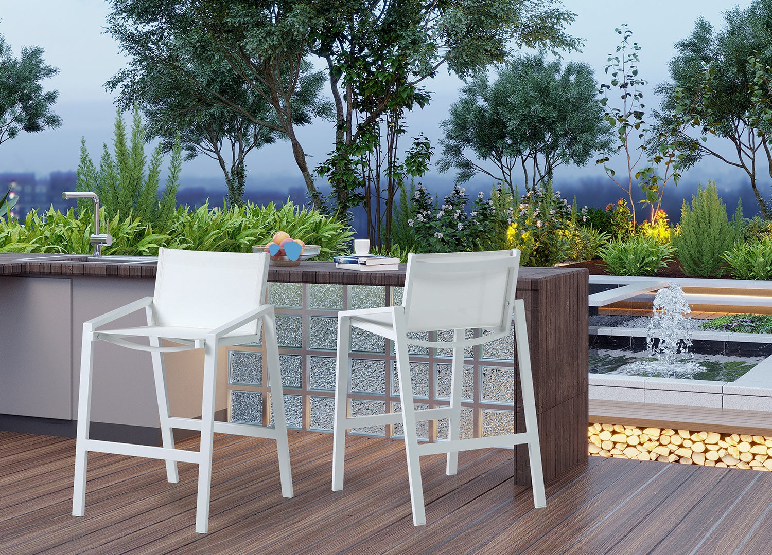 Rio Outdoor Barstool